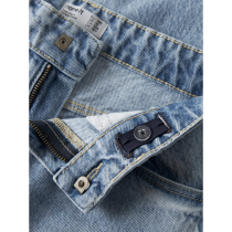 NAME IT Jeans Berlin Barrel Medium Blue Denim
